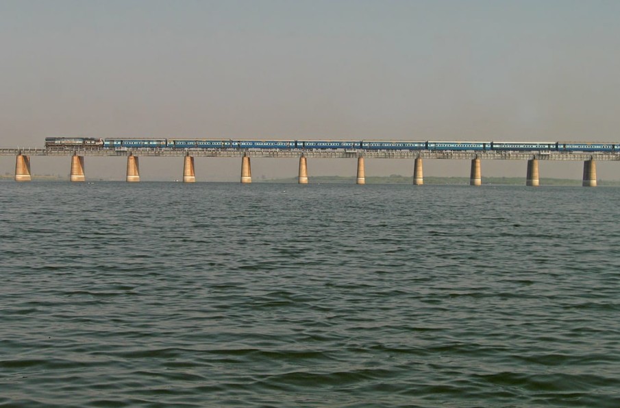 Railway-Bhima-river-bridge-Solapur-Daund-