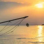 River-boat-capsize-lake-sunset-fishing
