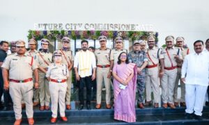 Telangana-CM-Revanth-Reddy-Inaugurates-Future-City-Police-Commissionerate